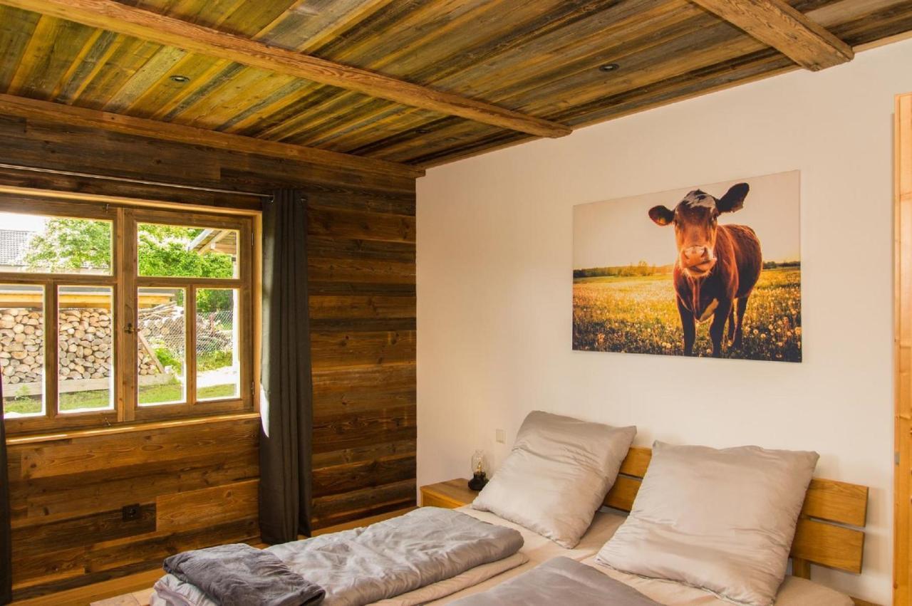 Chalet Am Oelberg Mit Badefass Und Altholzsauna Waldmünchen Exteriör bild